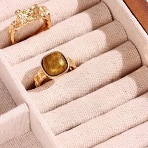 Elegant Gold-Tone Ring